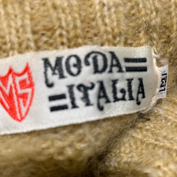 VINTAGE MODA ITALIA GRAPHIC KNITTED WOOL / MOHAIR SWEATERS SIZE M - Picture 9 of 9